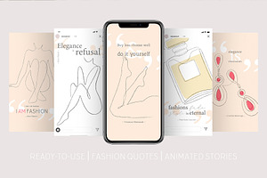 Ready-to-use Fashion Quotes Stories