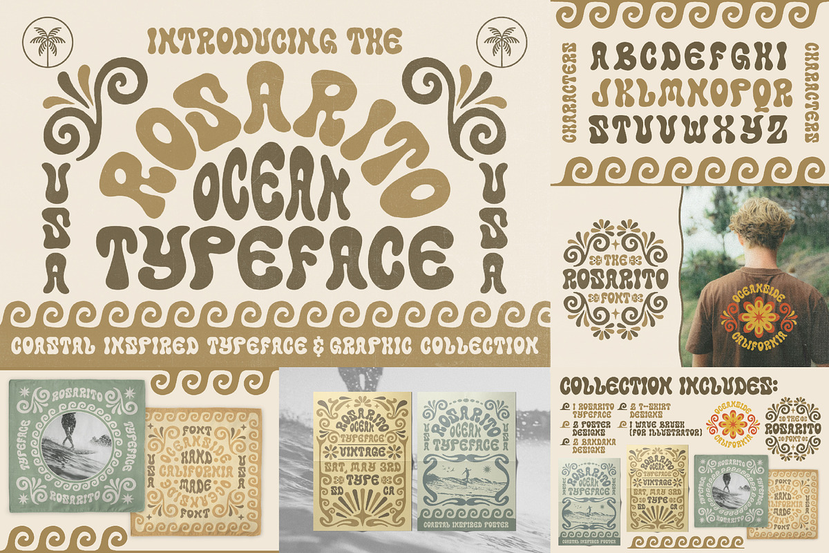 Summer Sun Font Bundle-Coastal Type, a Serif Font by NienowBrand (Photo 6 of 18)