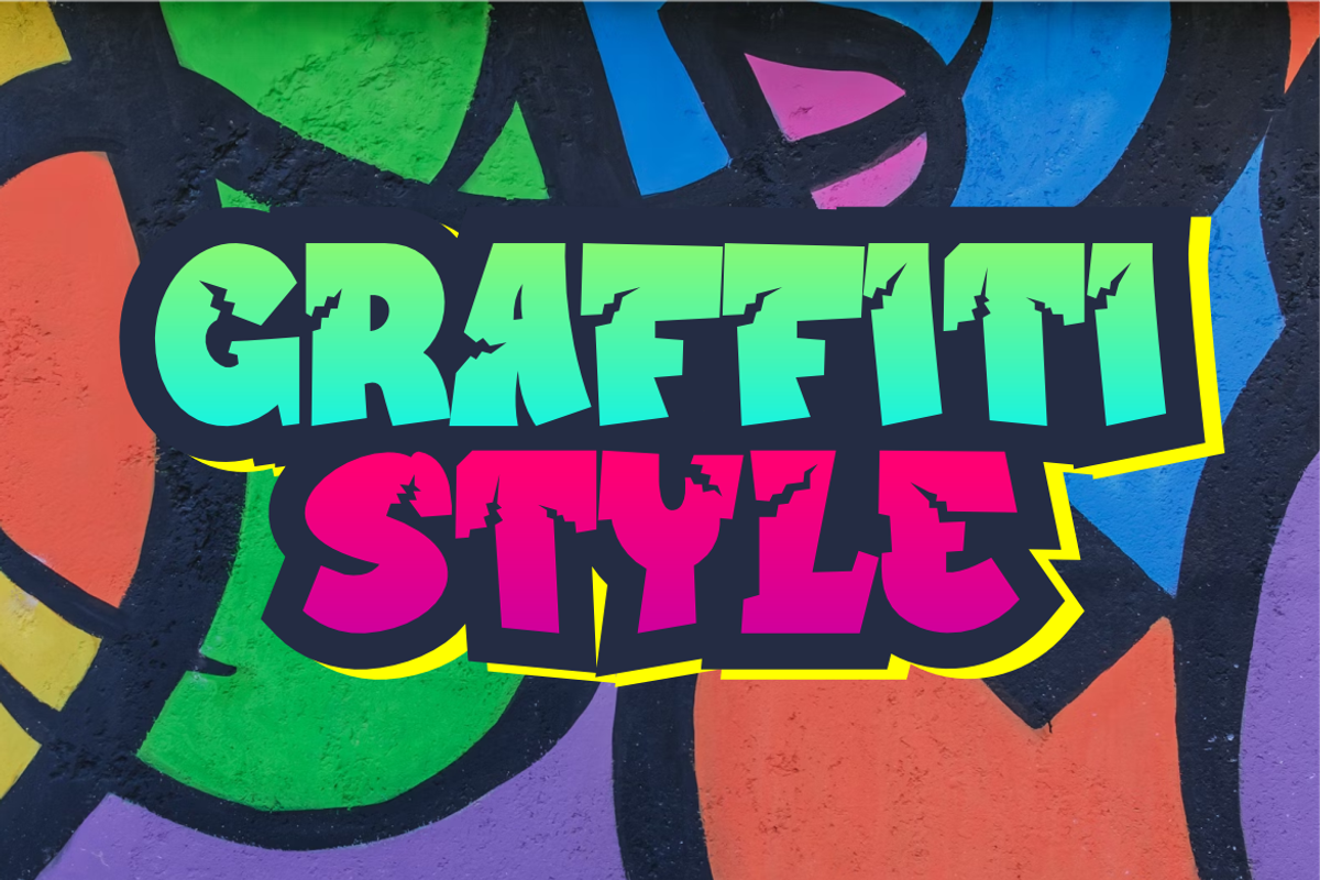 Golex Koreng - Graffiti Font, a Sans Serif Font by QR Design Studio (Photo 2 of 7)