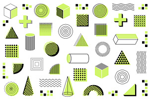 Geometric Shapes, a Finance Illustration by alexdndz