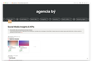 Social Media Insights & KPIs Notion, a Templates & Theme by JoanManso (Thumbnail 2 of 6)
