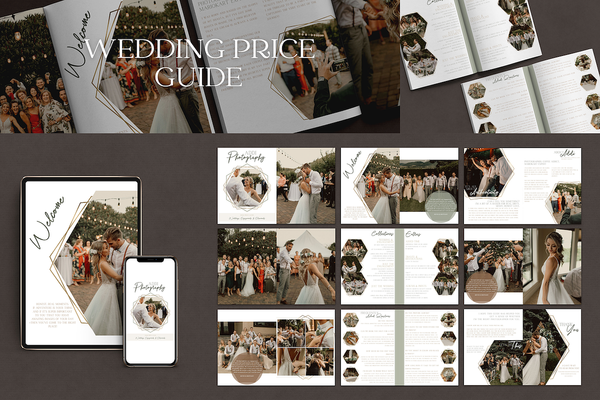Canva Wedding Guide Brand Bundle, a Magazine Template by Signature Edits (Photo 4 of 9)