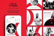 Gymnasium Social Media Pack, a Social Media Template by ZAAS (Thumbnail 3 of 5)