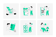 Business Illustrations Bundle, a Finance Illustration by Brickclay (Thumbnail 12 of 19)