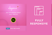 Elegance - Wedding Agency Template, a HTML Template by WellMadePixel (Thumbnail 2 of 5)