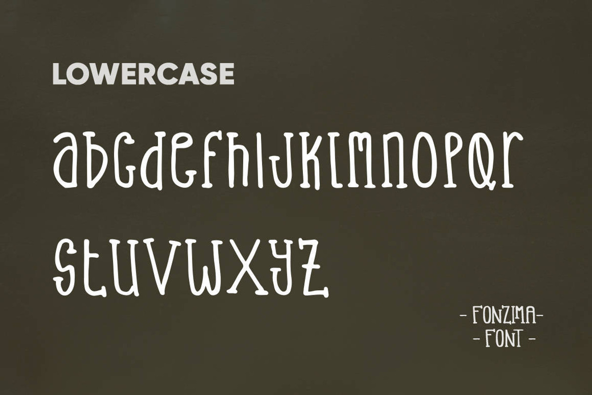 Fonzima - Elegant Display Font, a Font by Naistudio (Photo 7 of 8)