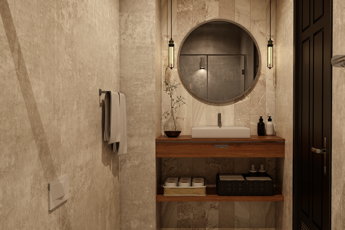 3D Interior Design, Apartment Mockup, an Architecture 3D Model by Arthitecture Home (Photo 7 of 9)
