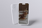 Smartphone Clay Mockup, an iPhone Mockup by Twins_studio926 (Thumbnail 2 of 6)