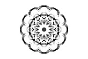 Ornamental Black White Mandala Pack, a Decorative Illustration by NJ Himel (Thumbnail 19 of 103)