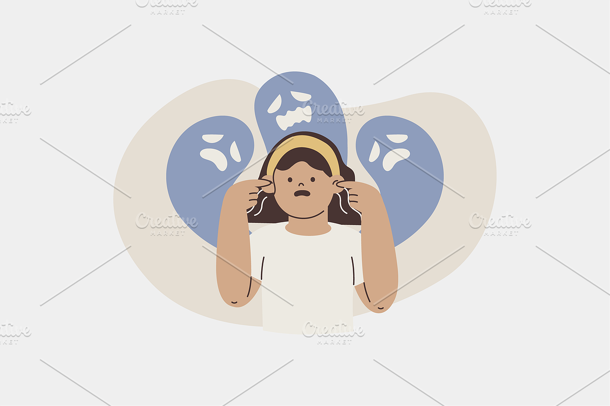 Mental Illness Illustration, an Object Graphic by Jump Studio (Photo 8 of 12)