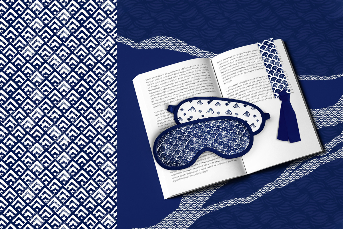 Japanese Vector Patterns & Elements, a Pattern Graphic by Julie&Taily (Photo 17 of 24)