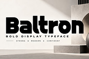 Baltron, a Slab Serif Font by Wow Magic (Thumbnail 1 of 4)