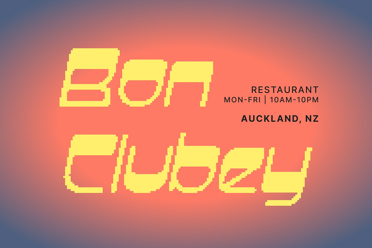CS Satoru Pixel, a Sans Serif Font by Craft Supply Co. (Photo 3 of 8)