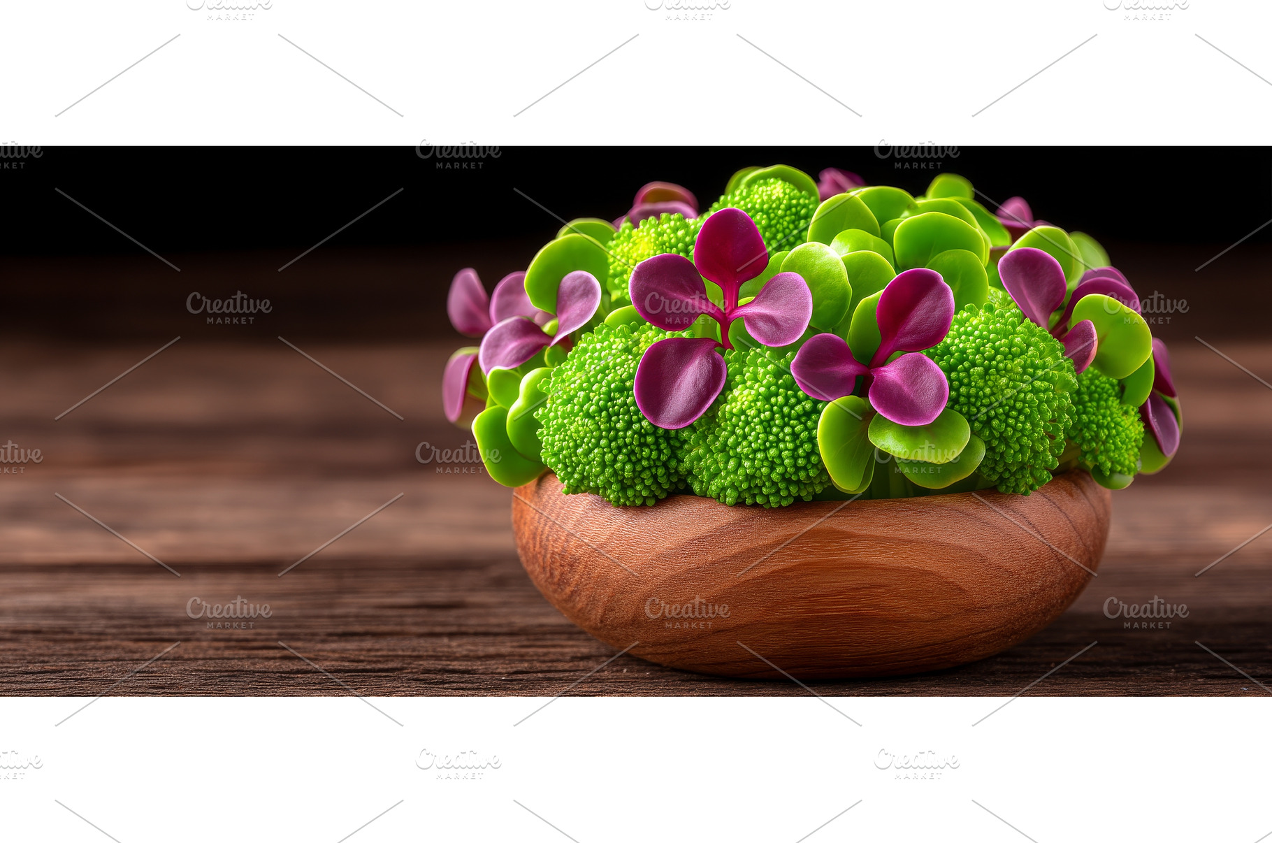 A wooden bowl on a rustic wooden, a Food & Drink Photo by ZinetroN
