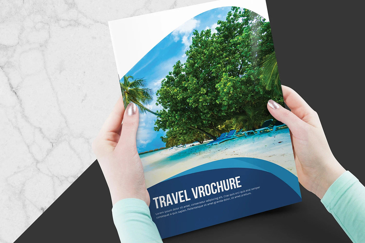 Travel Agency Brochure, a Brochure Template by Template Shop (Photo 6 of 6)
