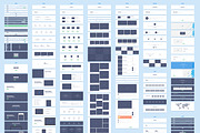 WRFRM – Wireframe Kit, a Wireframe Template by laaqiq (Thumbnail 2 of 15)