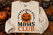 Retro Vintage Halloween Mama Bundle, an Object Graphic by Daisy Design (Thumbnail 18 of 21)