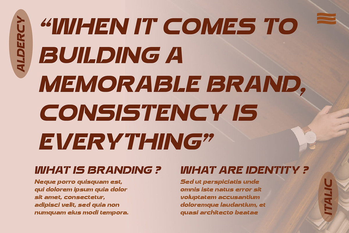 Aldercy, a Sans Serif Font by Craft Supply Co. (Photo 8 of 8)