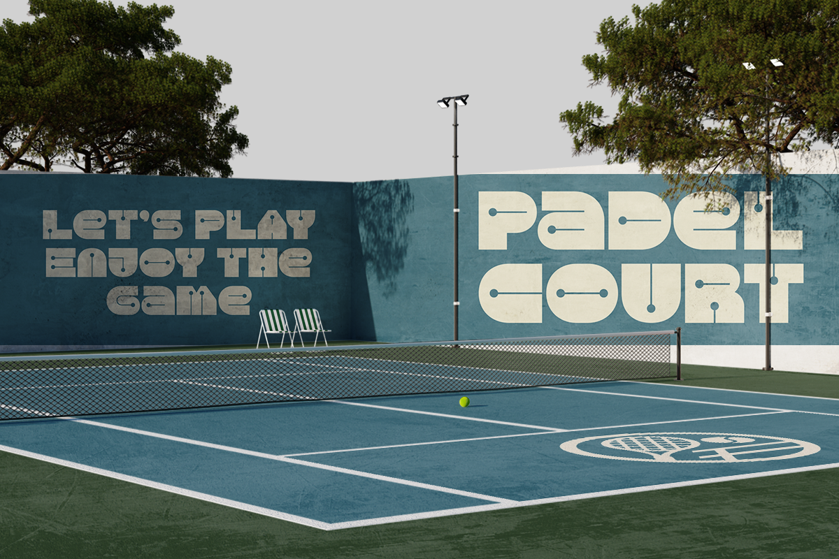Gasno - Sport Display Logo Font, a Sans Serif Font by Pandeka Studio (Photo 8 of 9)