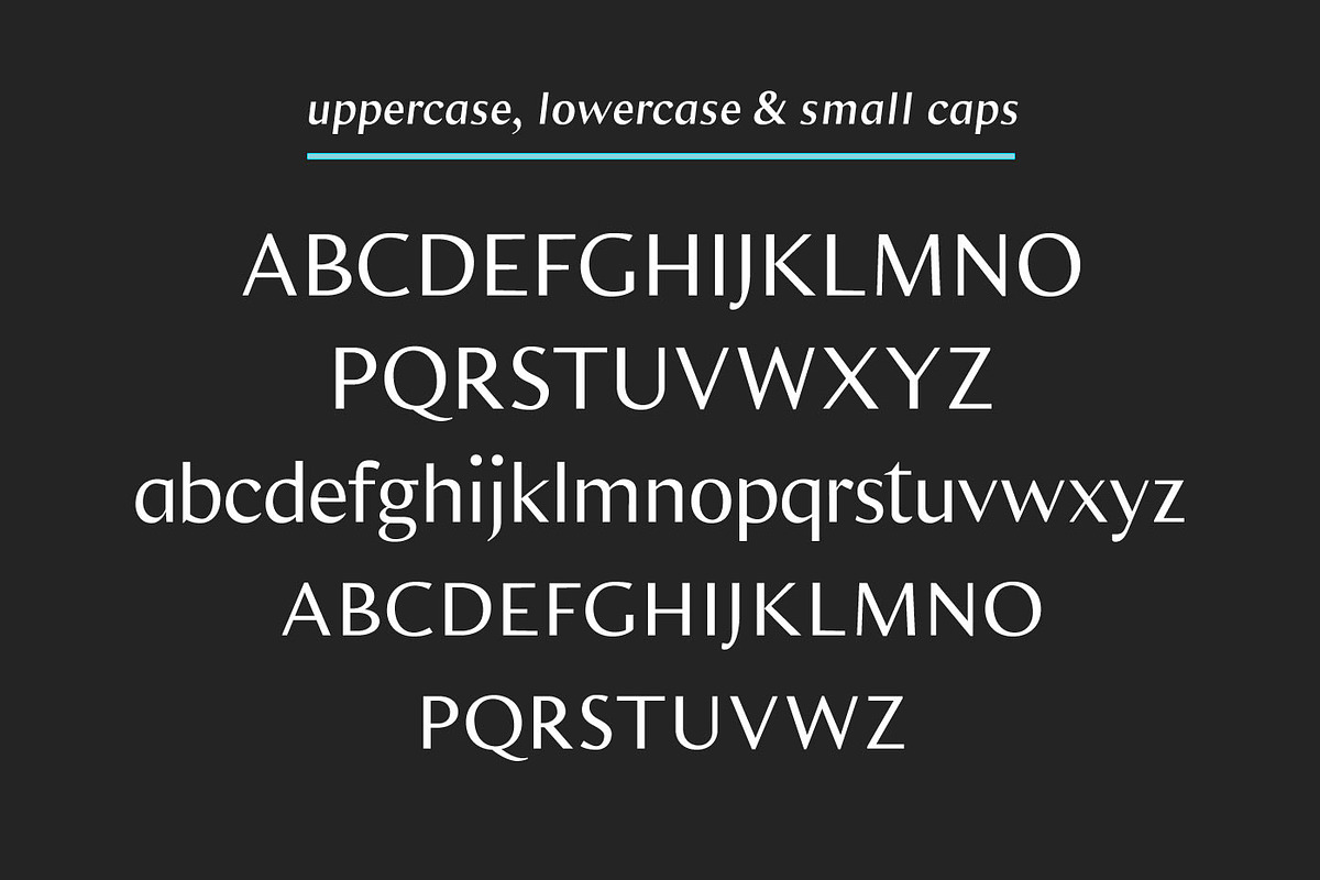 Veitari Typeface preview 6