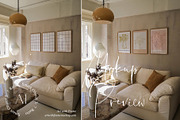 Living Room Frame Mockup, a Product Mockup by ArtwithFrame (Thumbnail 5 of 9)