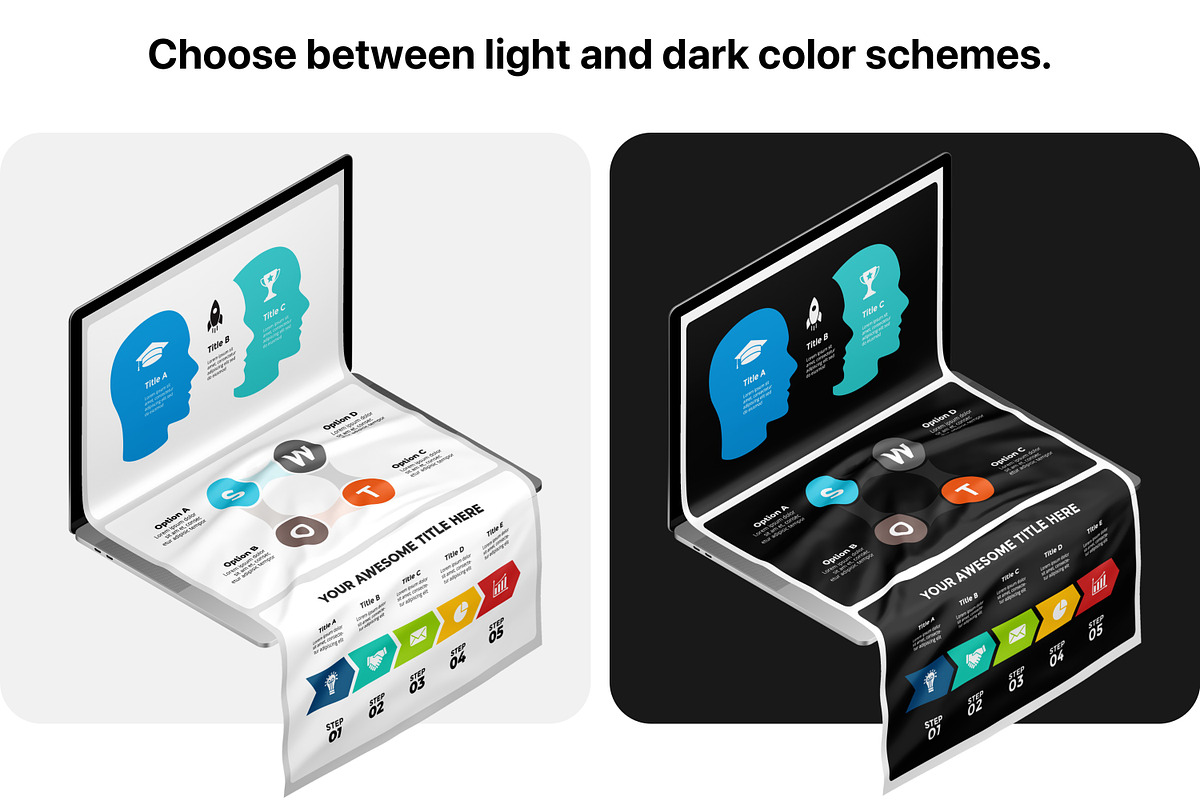 The Biggest Infographics Bundle!, a Presentation Template by Wowly Design (Photo 5 of 37)