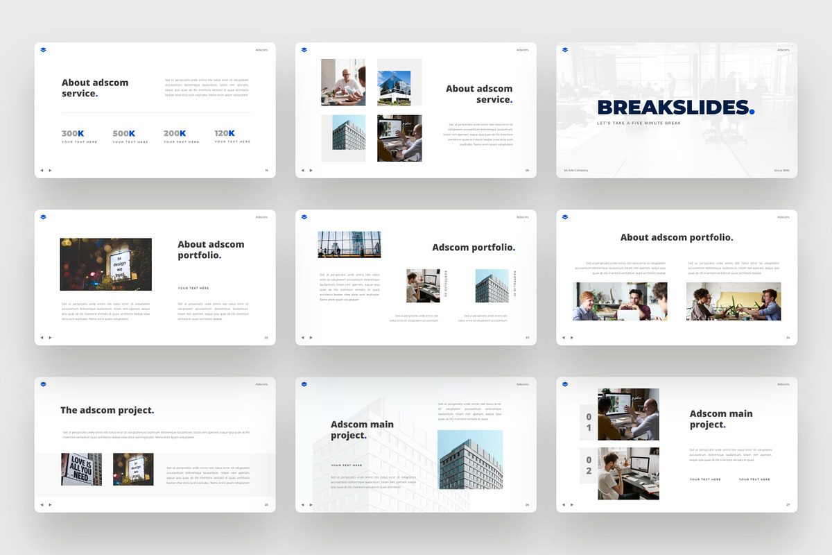 Adscom - Business Keynote Template, a Presentation Template by BeadyLab (Photo 4 of 6)