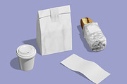Restaurant Takeaway Mockup, a Packaging Mockup by Permadi Creative (Thumbnail 4 of 5)