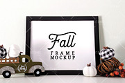 Autumn Frame Mockup Bundle 2, a Product Mockup by CatBoneDesign (Thumbnail 8 of 24)