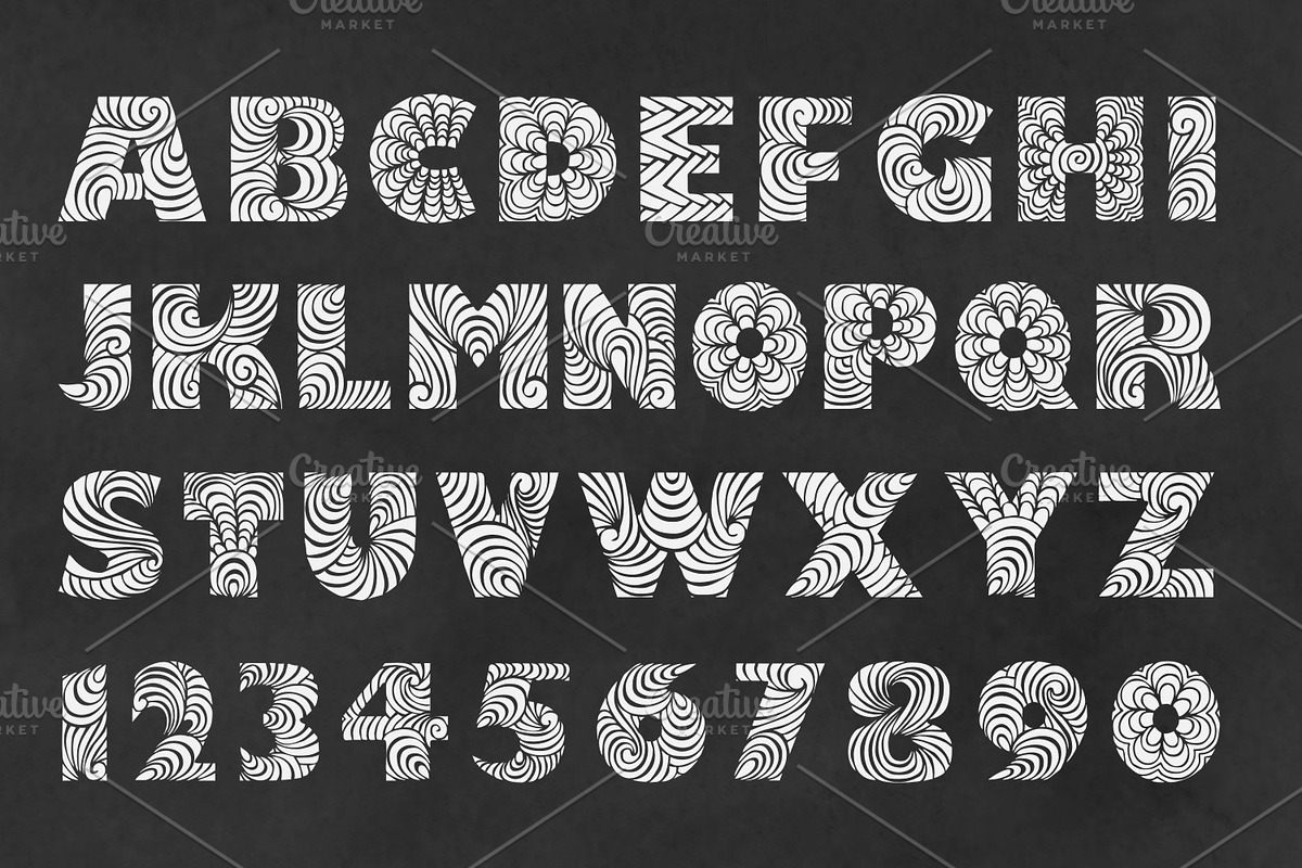 Simpla Font preview 3