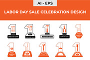 Labor day sale celebration design, a Seasonal Illustration by Lakhan1998 (Thumbnail 1 of 5)