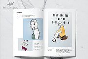 Fashion illustration ink watercolor, a Person Illustration by Winged Graphics (Thumbnail 4 of 5)