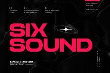 Sixsound – Expanded Sans Serif Font