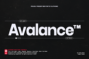 GC Avalance – Neo Modern Typeface, a Sans Serif Font by Glyphonic (Thumbnail 1 of 15)