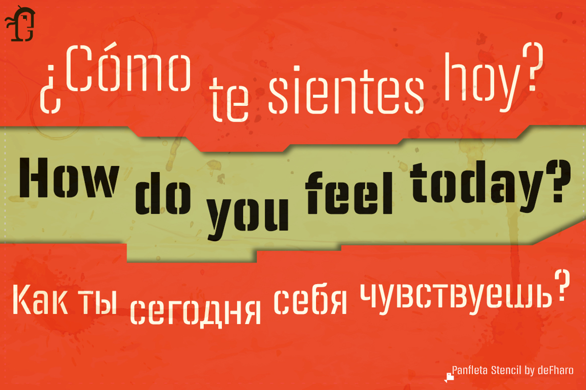 Panfleta Stencil -3 fonts- preview 2