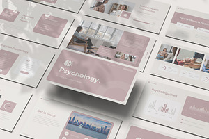 Psychology Keynote Presentation, a Presentation Template by Pixslides
