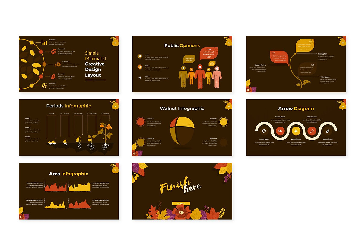 Autumn - Keynote Template, a Presentation Template by AQR Studio (Photo 2 of 3)