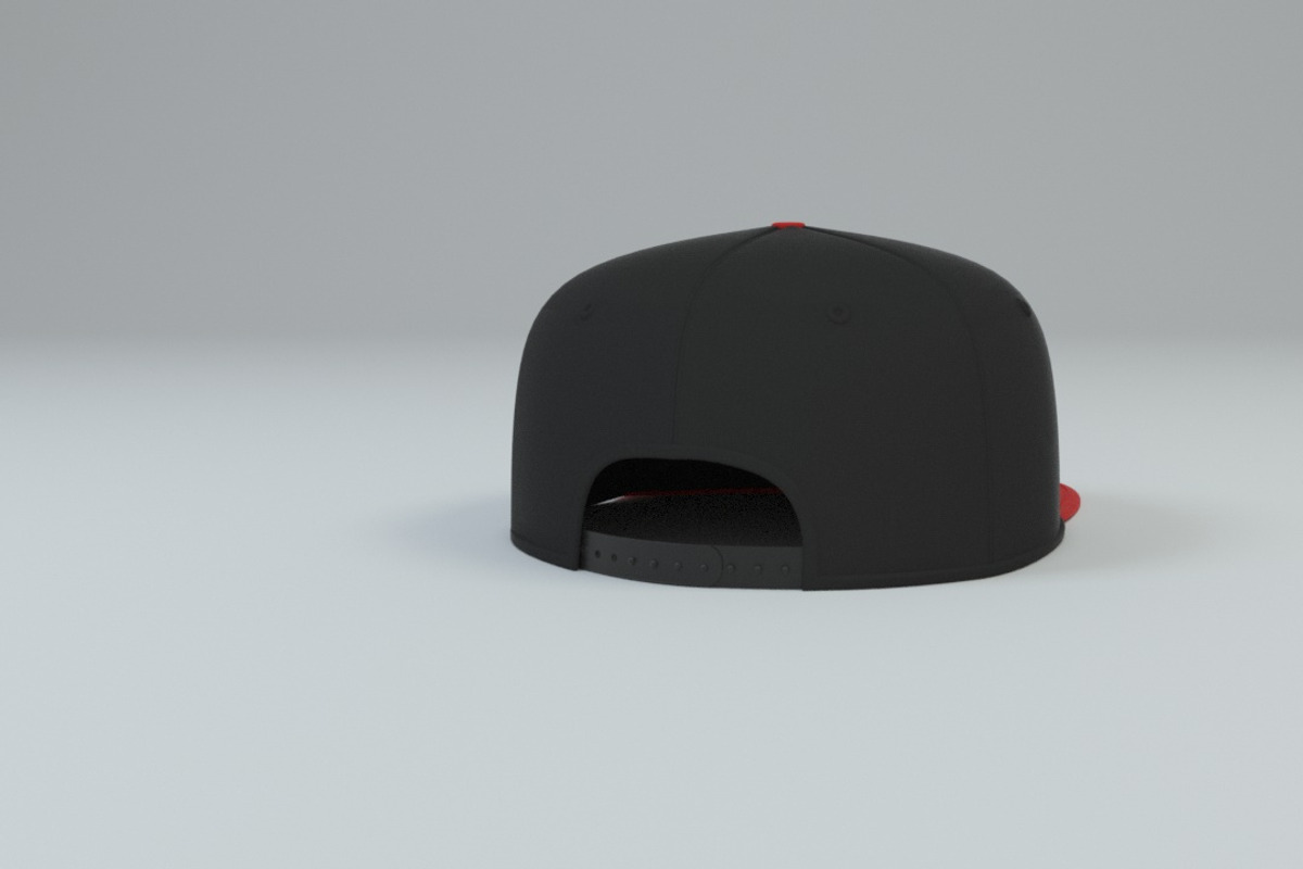 Chicago Bulls Baseball Caps, a Textures & Material 3D Model by 3DTreatment (Photo 18 of 55)