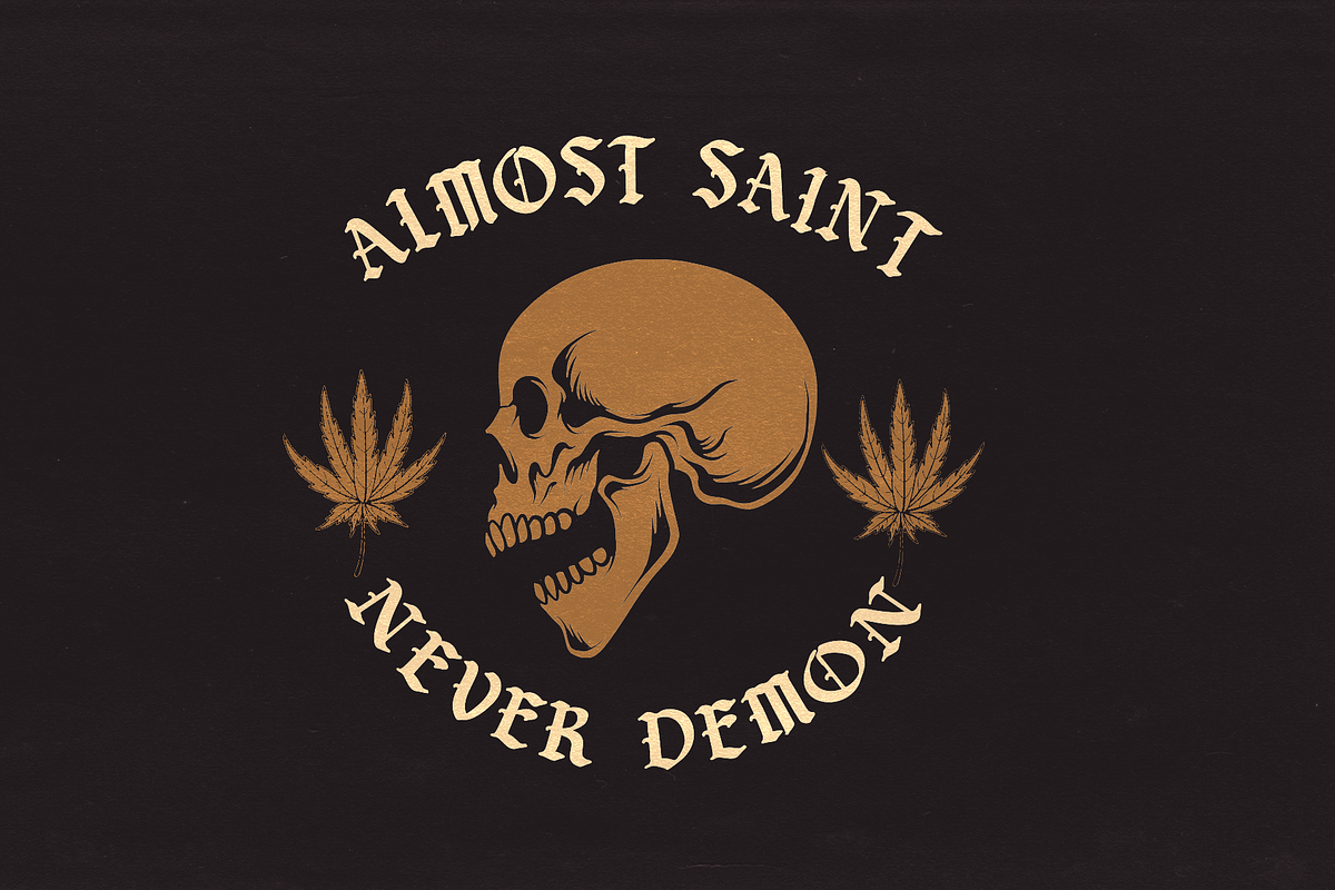 SAINT MERRY Vintage blackletter, a Blackletter Font by dansdesign (Photo 5 of 6)