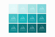12 Turquoise Solids Digital Papers, a Background Graphic by NorthWindPixels (Thumbnail 2 of 4)