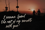 Written by Artist - Ligature Script, a Script Font by Sarid Ezra (Thumbnail 8 of 11)