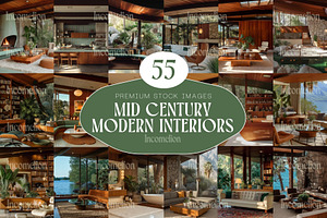 55 Mid Century Modern Home Interiors, an Architecture Photo by Incomelion