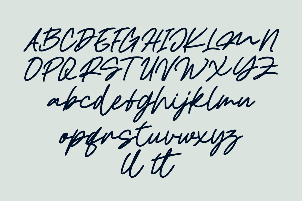 Semaput - Script Font, a Script Font by GFRcreative (Photo 2 of 4)