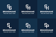 Letters SG SH SK SL SN SP Logo, a Branding & Logo Template by Pray Art Design Studio (Thumbnail 2 of 2)