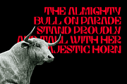 Taurian, bold & elegant display font, a Font by MoonBandit (Thumbnail 8 of 9)