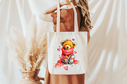 Whimsical Teddy Bear Valentine's Cli, an Illustration by designcity5 (Thumbnail 5 of 5)