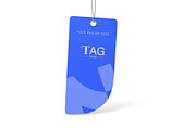 Premium Label Tag Mockup PSD, a Product Mockup by graphypix (Thumbnail 1 of 4)
