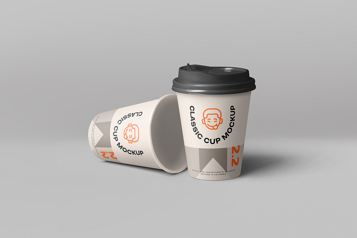Disposable Cup Mockup, a Product Mockup by MockupCraft (Photo 1 of 4)
