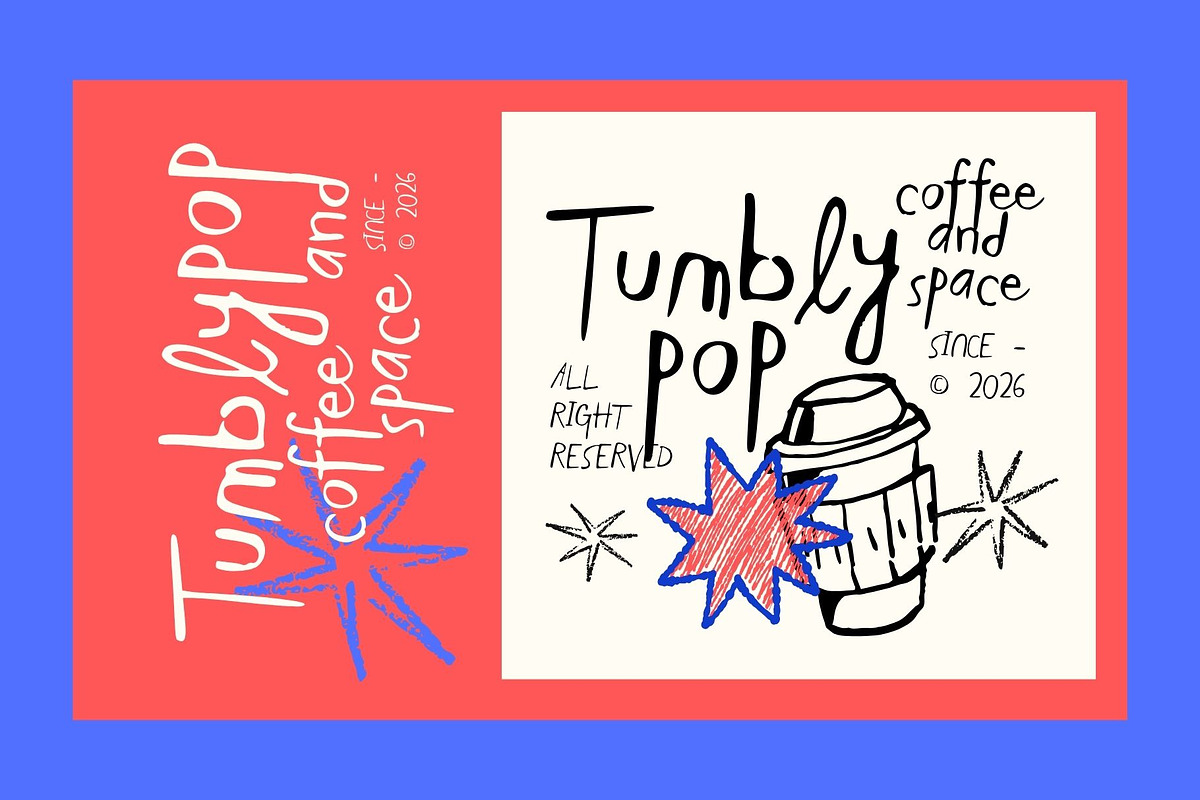 Bloopy Handwritten, a Handwritten Font by maghrib (Photo 8 of 10)
