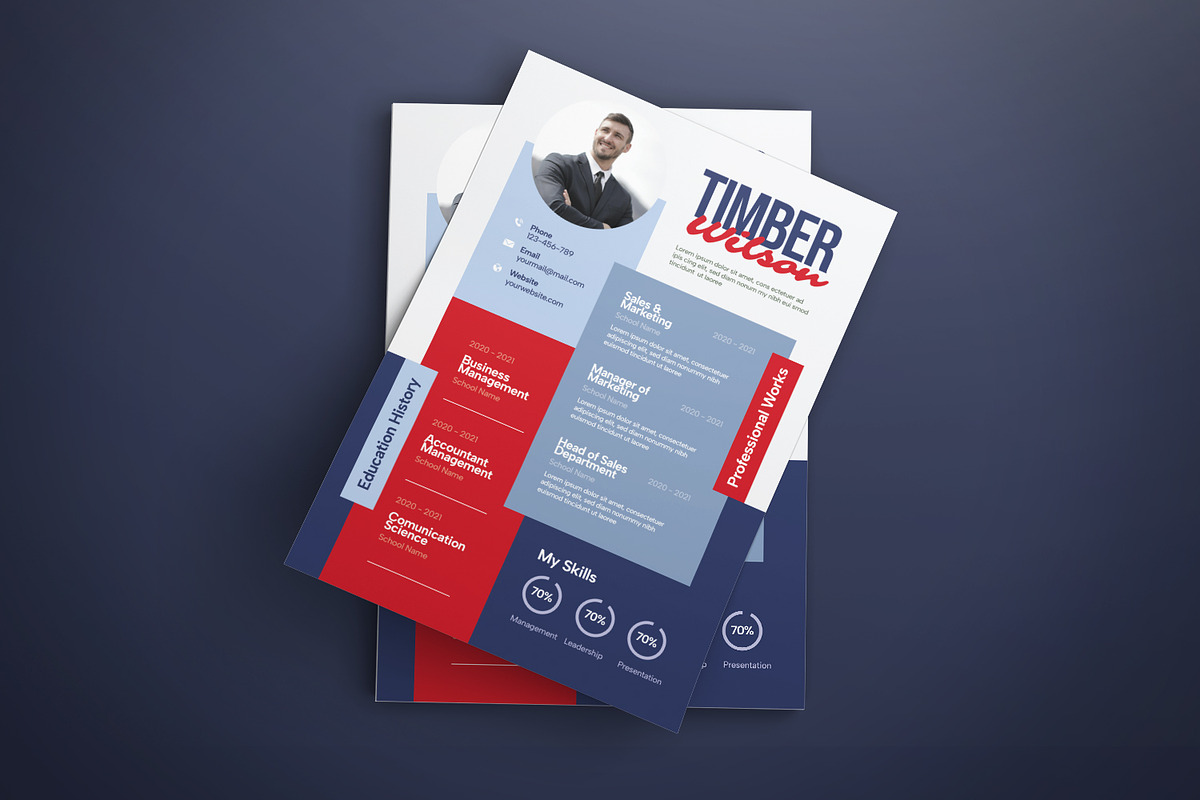 Formalia - Resume Template, a Resume Template by VUNIRA (Photo 2 of 2)